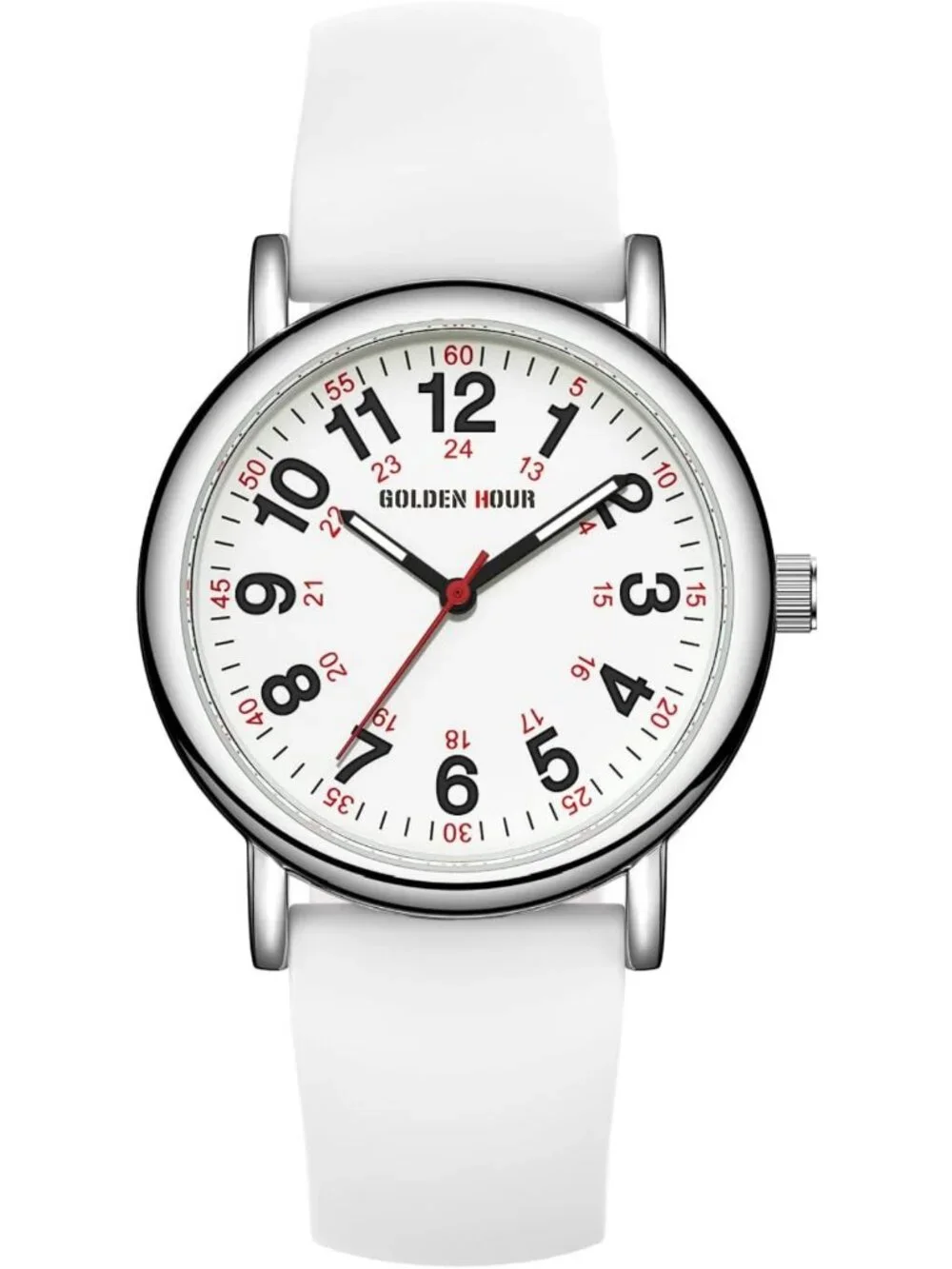 Waterproof Nurse Watch for Medical Professionals & Students - Luminous Dial